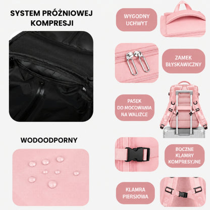 ARVIELLE™ Kompresyjny plecak podróżny